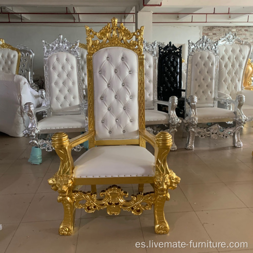 Wholesale Luxury Wedding Hall Gold Sillas Eventos